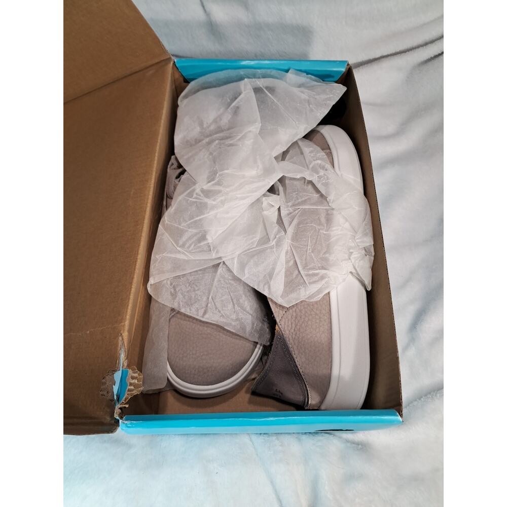 REEF Terramar Leather Men’s 9.5 Tan Casual Sneaker Shoes New Box - Picture 3 of 7